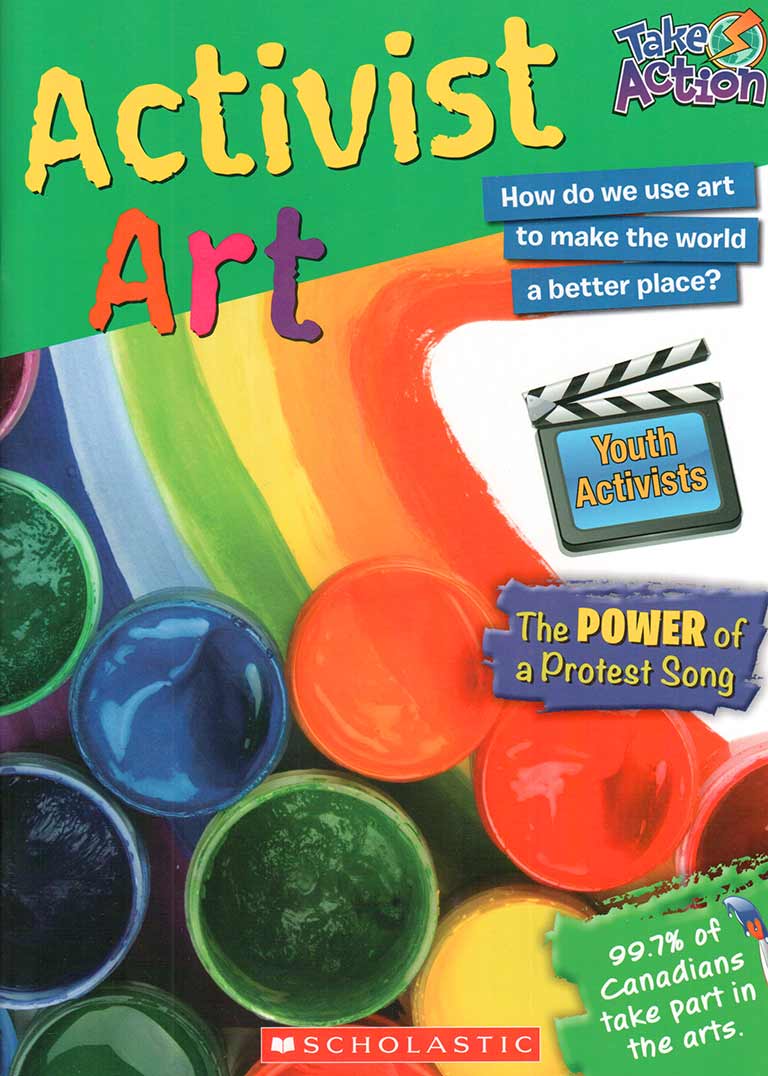 Magazine Cover: Activist Art (Scholastic Canada)