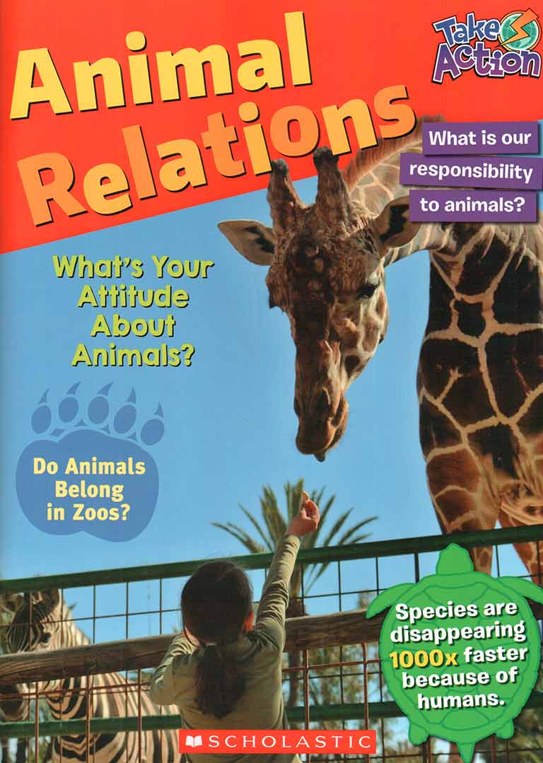 Magazine Cover: Animal Relations (Scholastic Canada)