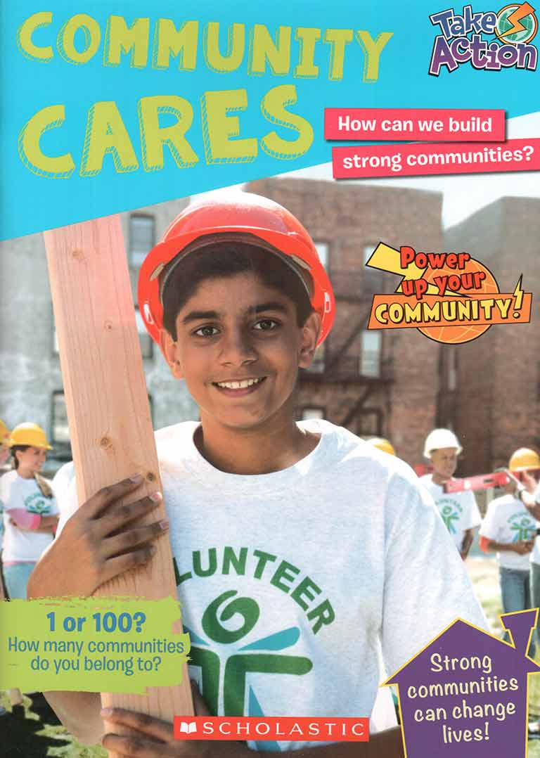 Magazine Cover: Community Cares (Scholastic Canada)