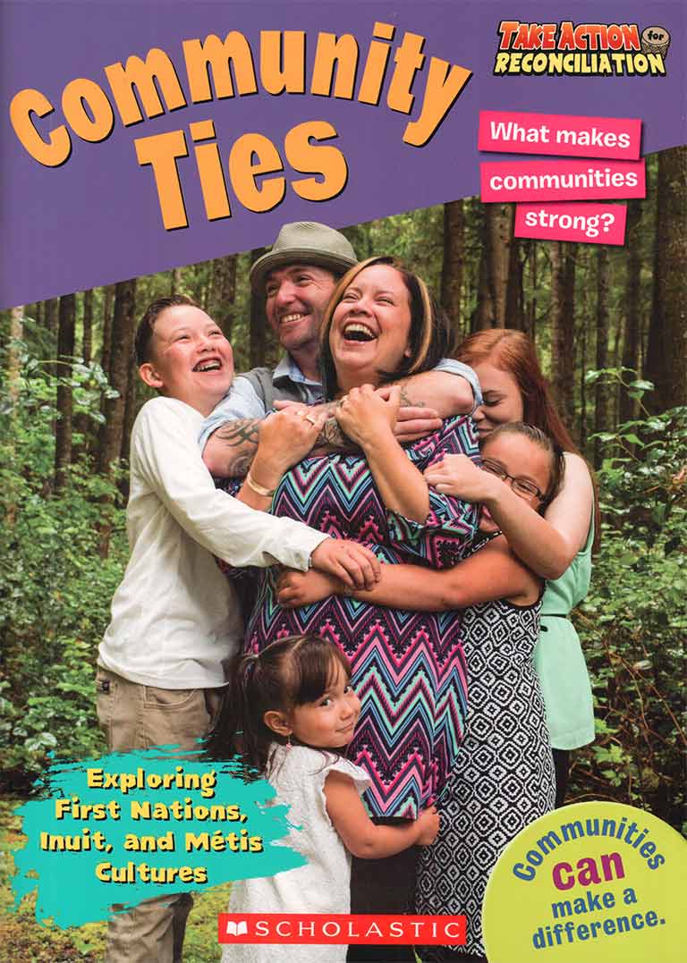 Magazine Cover: Community Ties (Scholastic Canada)