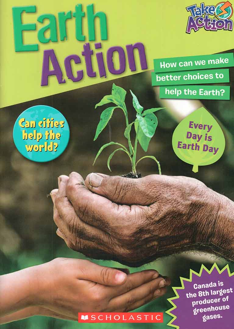 Magazine Cover: Earth Action (Scholastic Canada)